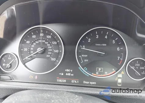 2016 BMW 320I xDrive z USA, uszkodzony, nr VIN WBA8E5G54GNT41656